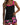 Women's Ribbed Scoop Neck Tankini Top and Floral Print Shorts Set | imported-image-2