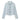 Blouse Women Long Sleeve Lace Up Closure Structured Fit Light blue