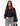 Blouse Women Loose Fit Sheer Floral Embroidered Pattern 1