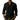 Men's Band Collar Button Down Long Sleeve Shirt Black