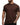 Men's Crew Neck Short Sleeve Textured T-shirt Brown