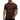 Men's Crew Neck Short Sleeve Textured T-shirt Brown