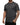 Men's Crew Neck Short Sleeve Textured T-shirt Dark Grey