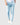 Men's Drawstring Waist Linen Pants Blue