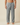 Mens Drawstring Waist Straight Leg Trousers Grey