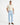 Men's Elastic Waist Joggers with Drawstring and Cuffed Ankles Sky Blue
