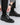 Men's Glossy Patent Derby Shoes with Thick Platform Soles 2