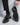 Men's Glossy Patent Derby Shoes with Thick Platform Soles 3