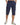 Men's Knee Length Cargo Shorts with Side Pockets and Belt Loops Dark Blue