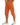 Men's Knee Length Cargo Shorts with Side Pockets and Belt Loops Orange