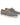 Men's Lace-Up Moc-Toe Shoes with Flat Soles Gray