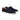 Men's Lace-Up Moc-Toe Shoes with Flat Soles Navy Blue