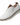 Men's Lace-Up Walking Shoes with Segmented Outsole and Patterned Upper White