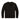 Men's Long-Sleeve Five-Button Henley Shirt with Slub Texture Black