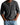 Men's Long-Sleeve Henley Shirt with Chest Pocket Black