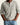 Men's Long-Sleeve Henley Shirt with Chest Pocket Light Grey