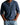 Men's Long-Sleeve Henley Shirt with Chest Pocket Navy Blue
