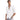 Men's Long-Sleeved Button-Down Linen Shirt with Spread Collar White