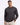 Men's Long-Sleeved Henley Shirt with Four-Button Placket and Ribbed Cuffs Dark Gray