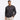 Men's Long-Sleeved Henley Shirt with Four-Button Placket and Ribbed Cuffs Dark Gray