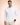 Men's Long-Sleeved Henley Shirt with Four-Button Placket and Ribbed Cuffs White