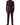 Men's Pinstripe Suit with Peak Lapels and Gold Tone Buttons