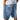 Men's Ribbed Texture Shorts with Side and Back Pockets Blue