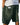 Men's Ribbed Texture Shorts with Side and Back Pockets Dark Green