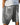 Men's Ribbed Texture Shorts with Side and Back Pockets Grey