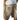 Men's Ribbed Texture Shorts with Side and Back Pockets Khaki