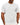 Men's Short Sleeve Knit T-Shirt with Chevron Texture and Ribbed Trim White