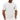 Men's Short Sleeve Knit T-Shirt with Chevron Texture and Ribbed Trim White
