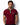 Men's Short Sleeve Polo Shirt with Patterned Trim Red