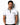 Men's Short Sleeve Polo Shirt with Patterned Trim White