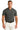 Men's Short Sleeve Split Collar Shirt Grey