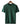 Men's Short Sleeved Knit Shirt with Geometric Pattern Crew Neck Green
