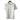 Men's Short Sleeved Knit Shirt with Geometric Pattern Crew Neck White