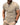 Men's Short-Sleeved Stand Collar Shirt with Button Placket Khaki