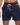 Men's Short Swim Shorts with Contrast Waistband Navy