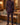 Men's Slim Fit Pinstripe Suit with Peak Lapels and Metallic Buttons