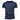 Men's Slub Texture Crew Neck Short Sleeve T-Shirt Navy Blue