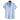 Men's Striped Short Sleeve Button Up Shirt Blue