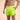 Men's Swim Shorts with Drawstring and Curved Hem Green