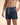 Men's Swim Shorts with Elastic Waistband and Drawstring Dark Blue