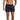 Men's Swim Shorts with Elastic Waistband and Drawstring Navy Blue