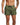 Men's Swim Shorts with Elastic Waistband and Drawstring Olive Green