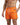 Men's Swim Shorts with Elastic Waistband and Drawstring Orange