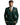 Men's Three-Piece Suit with Notched Lapels and Pocket Watch Chain Dark Green
