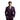 Men's Three-Piece Suit with Notched Lapels and Pocket Watch Chain Purple