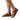 Men's Three-Strap Sandals with Cork Midsole and Buckles Brown
